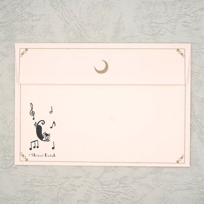 Kinose Printing Miyazawa Kenji Starry Galaxy Gauche the Cellist Letter Set