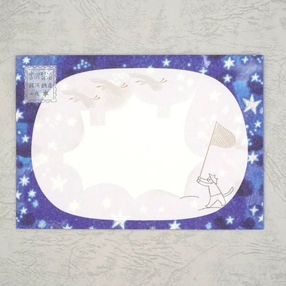 Kinose Printing Miyazawa Kenji Starry Galaxy LS-01080 Letter Set