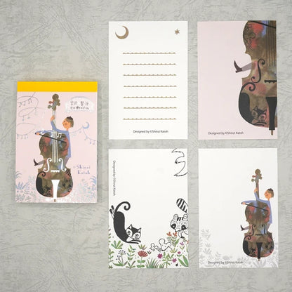 Kinose Printing Miyazawa Kenji Starry Galaxy Gauche the Cellist Japanese Stationery