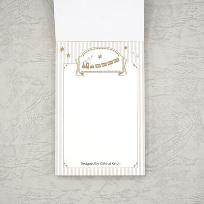 Kinose Printing Miyazawa Kenji Starry Galaxy Night on the Galactic Railroad Memo Pad