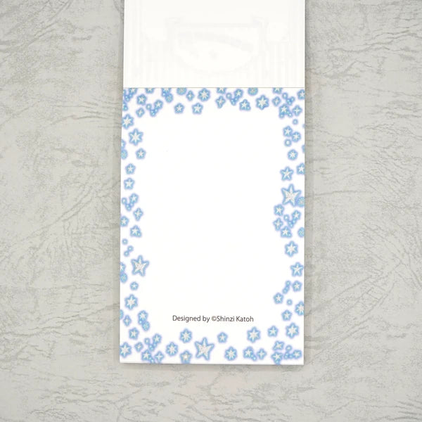 Kinose Printing Miyazawa Kenji Starry Galaxy Night on the Galactic Railroad Memo Pad