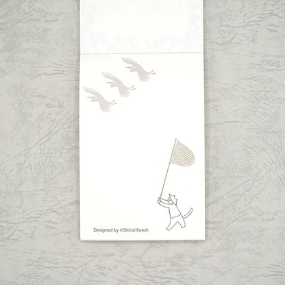 Kinose Printing Miyazawa Kenji Starry Galaxy Night on the Galactic Railroad Memo Pad