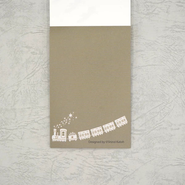 Kinose Printing Miyazawa Kenji Starry Galaxy Night on the Galactic Railroad Memo Pad
