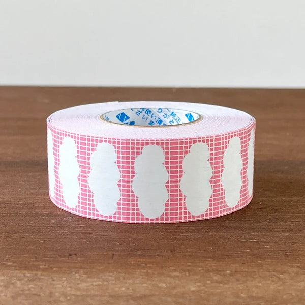 STAMP MARCHE Labeler Sticker Cloud Frame - Cherry