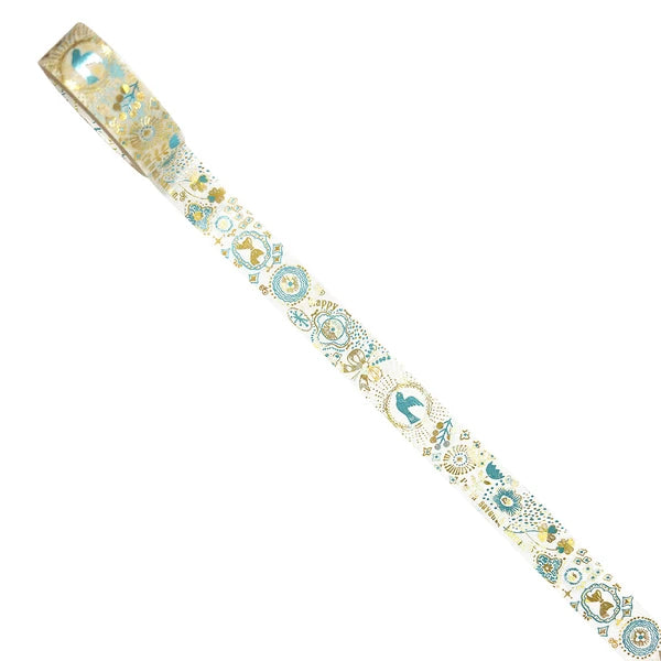 SEAL-DO PRINTING Hoshi Akari Kirapika Two-Color Foil Masking Tape - Seventh Heaven