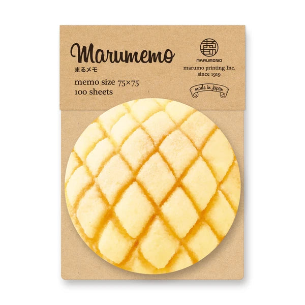 MARUMO PRINTING Maru Memo Sweets Memo Pad Collection - Roll Cake