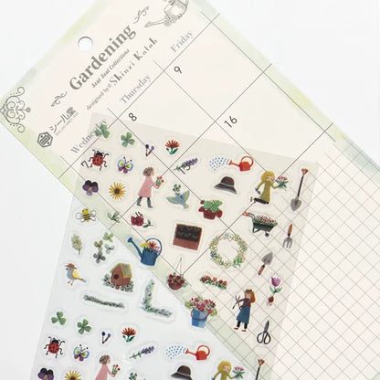 SEAL-DO PRINTING Sticker Sheet - Gardening - Wholesale Pack