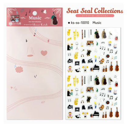 SEAL-DO PRINTING Sticker Sheet - Music - Additional product image