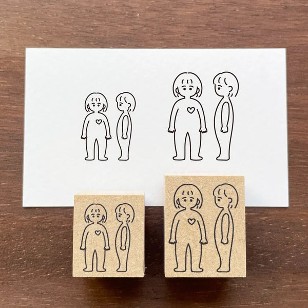 STAMP MARCHE Peppoko Planner Rubber Stamp - Body Memo