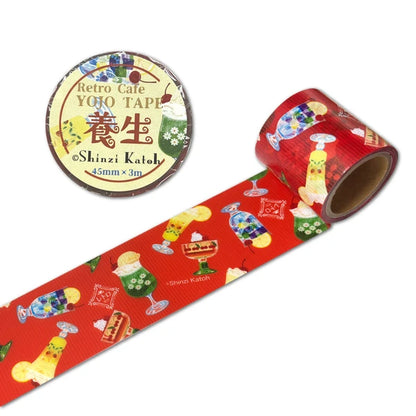 SEAL-DO PRINTING YOJO Tape - Retro Cafe