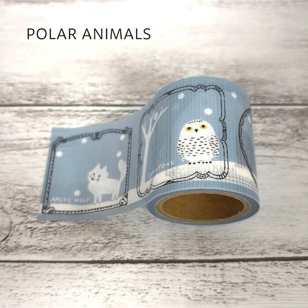 SEAL-DO PRINTING YOJO Tape Memo Type - Polar Animals