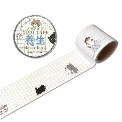 SEAL-DO PRINTING YOJO Tape Memo Type - Exotic Shorthair Cat