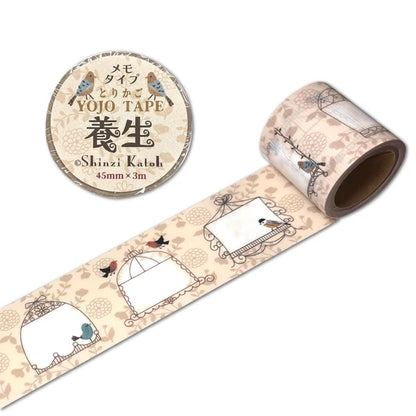 SEAL-DO PRINTING YOJO Tape Memo Type - Birdcage