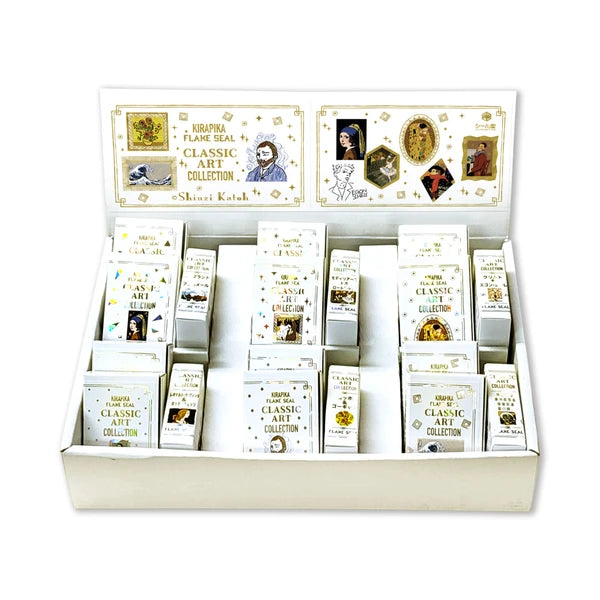 SEAL-DO PRINTING Classic Art Collection Kirapika Flake Sticker Display Set