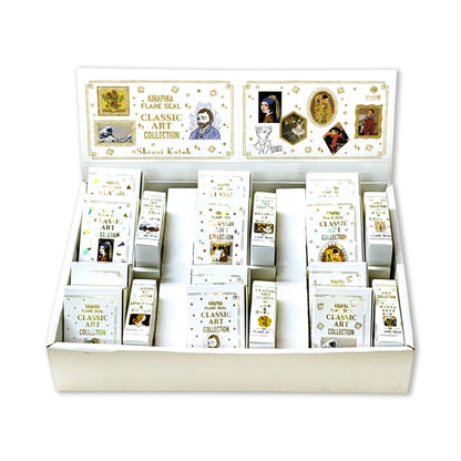 SEAL-DO PRINTING Classic Art Collection Kirapika Flake Sticker Display Set