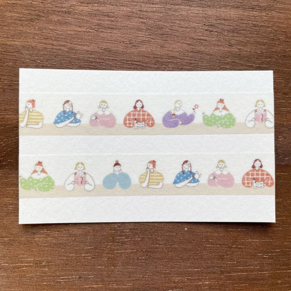 STAMP MARCHE Masking Tape - Always with That Girl