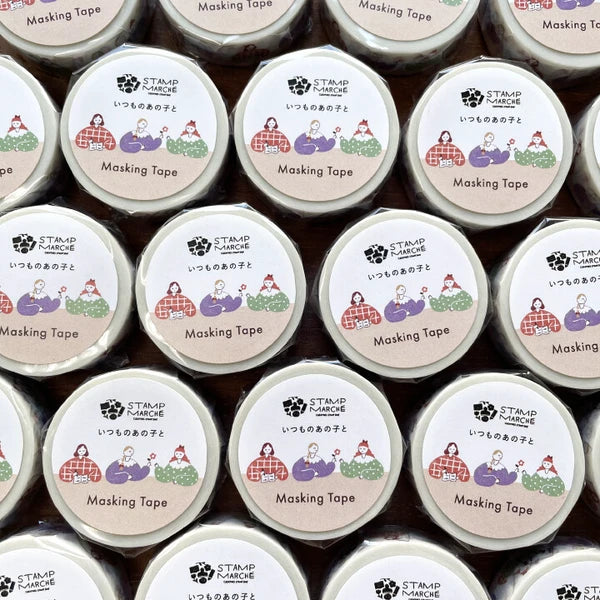 STAMP MARCHE Masking Tape - Always with That Girl