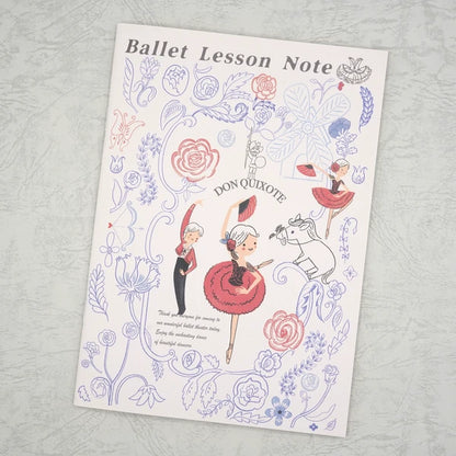 Kinose Printing Ballet Theater Don Quixote Lesson Notebook