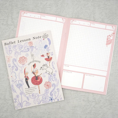 Kinose Printing Ballet Theater Don Quixote Lesson Notebook