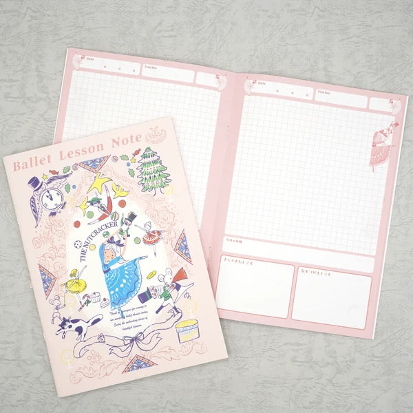 Kinose Printing Ballet Theater Nutcracker Lesson Notebook