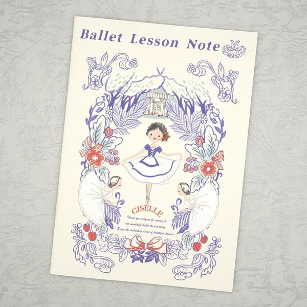 Kinose Printing Ballet Theater Giselle Lesson Notebook
