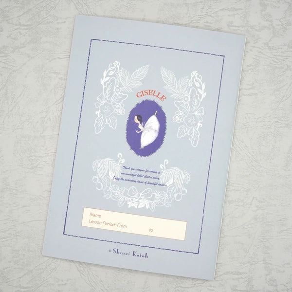Kinose Printing Ballet Theater Giselle Lesson Notebook