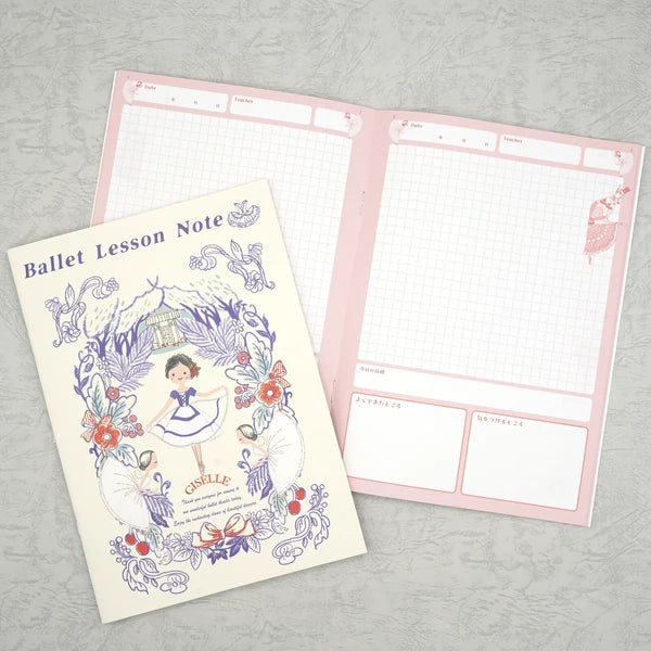 Kinose Printing Ballet Theater Giselle Lesson Notebook