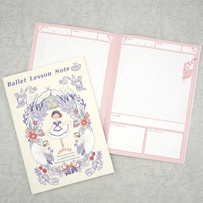 Kinose Printing Ballet Theater Giselle Lesson Notebook