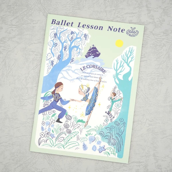 Kinose Printing Ballet Theater Le Corsaire Lesson Notebook