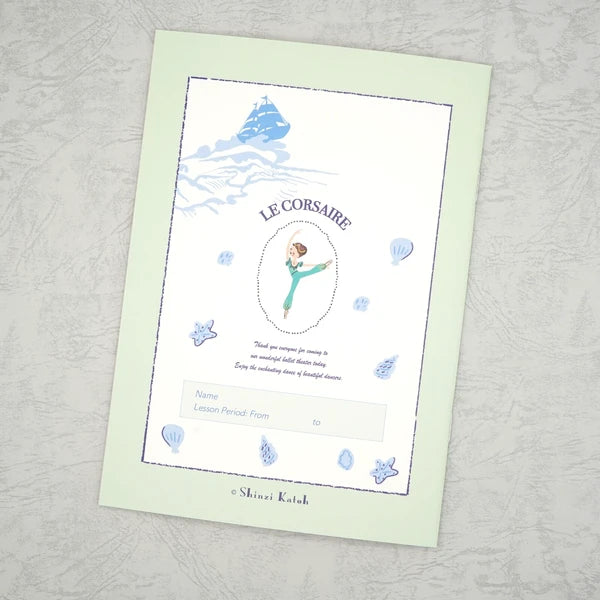 Kinose Printing Ballet Theater Le Corsaire Lesson Notebook