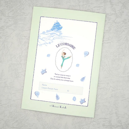 Kinose Printing Ballet Theater Le Corsaire Lesson Notebook