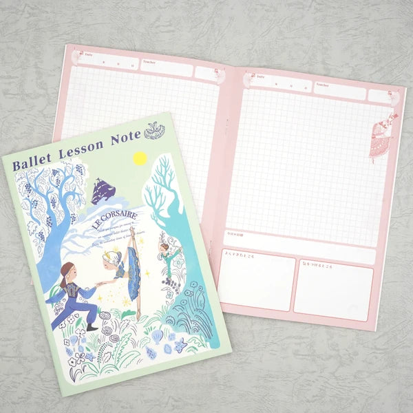 Kinose Printing Ballet Theater Le Corsaire Lesson Notebook