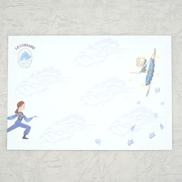 Kinose Printing Ballet Theater Le Corsaire Letter Set with File