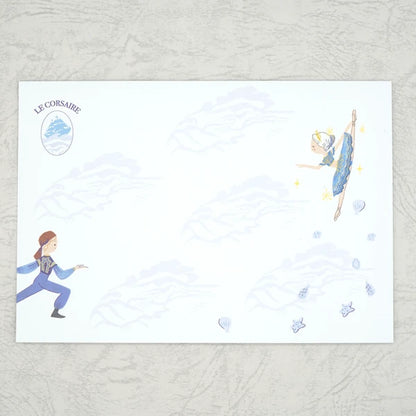 Kinose Printing Ballet Theater Le Corsaire Letter Set with File