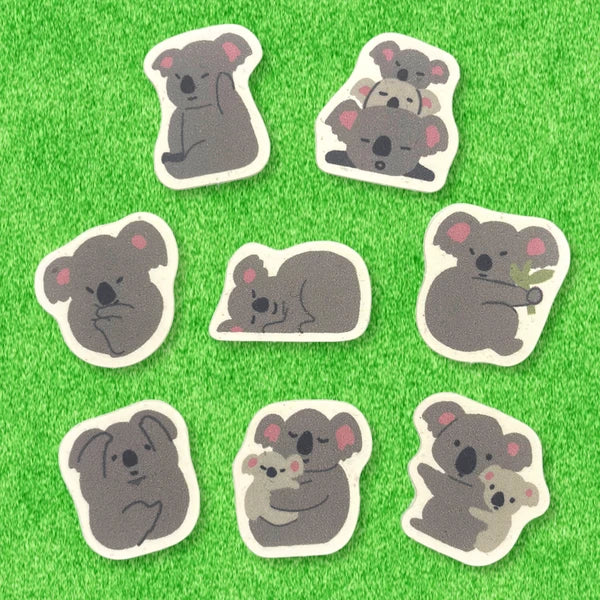 SEAL-DO PRINTING Banana Paper Flake Stickers - Koala