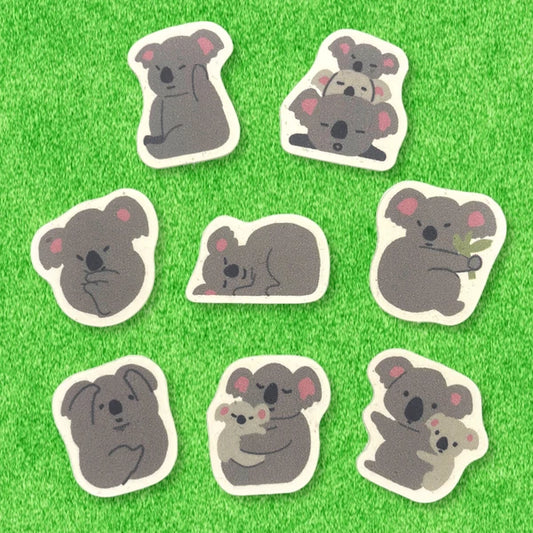 SEAL-DO PRINTING Banana Paper Flake Stickers - Koala