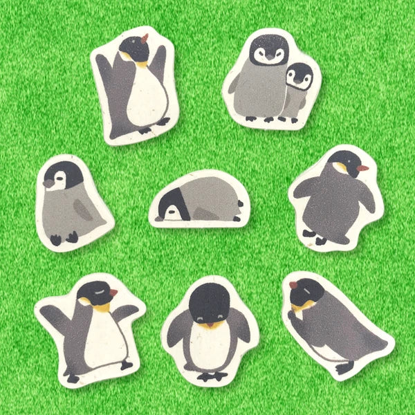SEAL-DO PRINTING Banana Paper Flake Stickers - Emperor Penguin - Additional product image