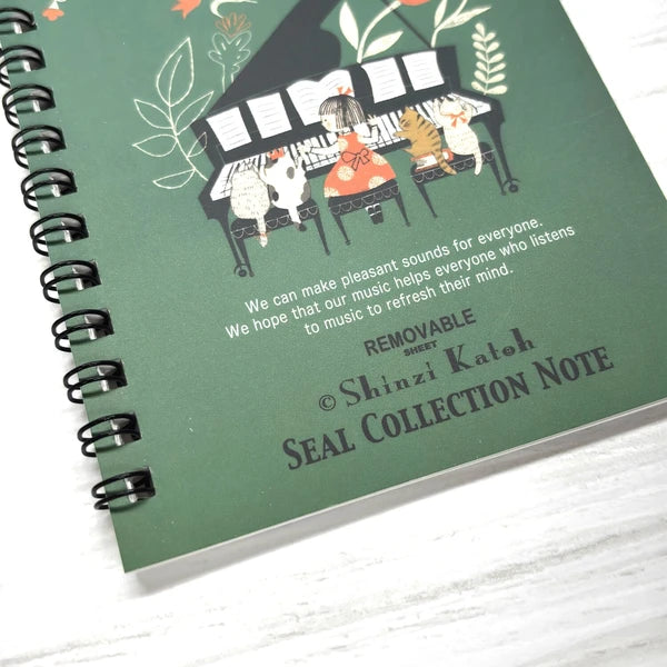 SEAL-DO PRINTING Shinzi Katoh Sticker Book - Happy Tone