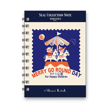 SEAL-DO PRINTING Shinzi Katoh Sticker Book - Chidori Park