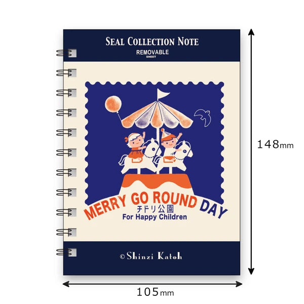SEAL-DO PRINTING Shinzi Katoh Sticker Book - Chidori Park