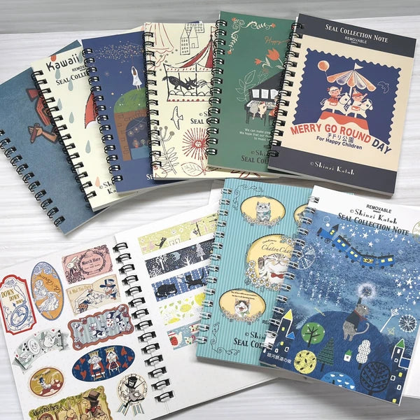 SEAL-DO PRINTING Shinzi Katoh Sticker Book - Chidori Park