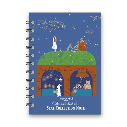 SEAL-DO PRINTING Shinzi Katoh Sticker Book - Lamp Shop