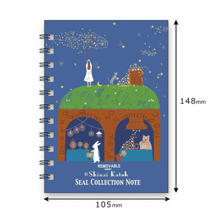 SEAL-DO PRINTING Shinzi Katoh Sticker Book - Lamp Shop