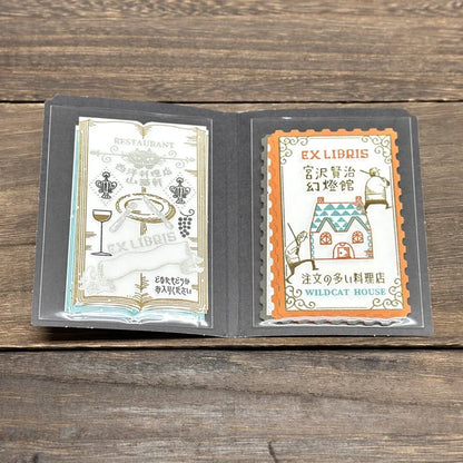 SEAL-DO PRINTING Letterpress Bookplate Stickers - The Restaurant of Many Orders
