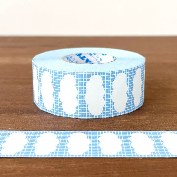 STAMP MARCHE Labeler Sticker Cloud Frame - Sky