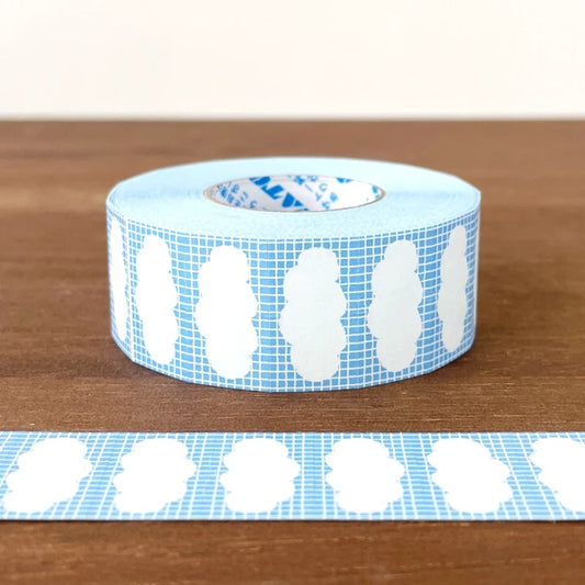 STAMP MARCHE Labeler Sticker Cloud Frame - Sky