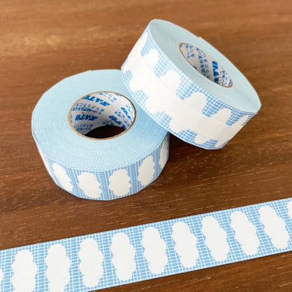 STAMP MARCHE Labeler Sticker Cloud Frame - Sky