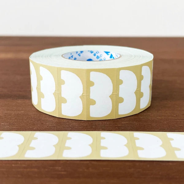 STAMP MARCHE Labeler Sticker Mountain Frame - Biscuit