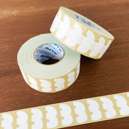 STAMP MARCHE Labeler Sticker Mountain Frame - Biscuit