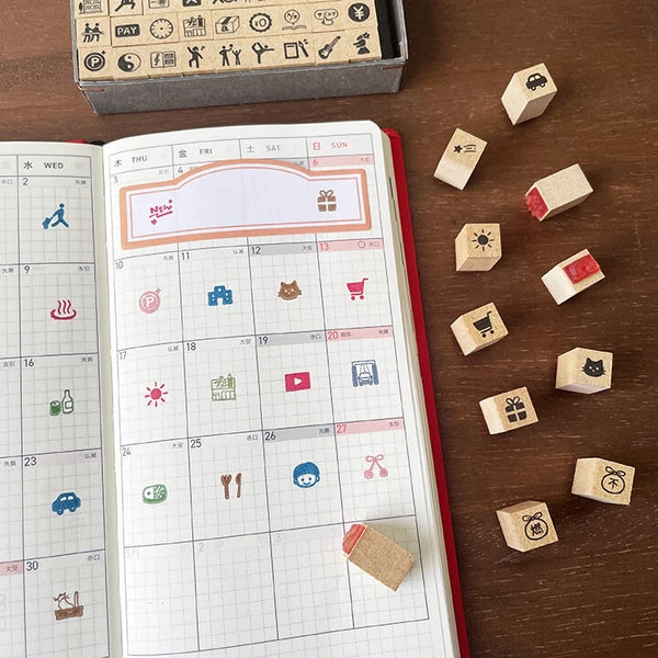 STAMP MARCHE Techo Stamp Mini 7mm - Work 04 Collection